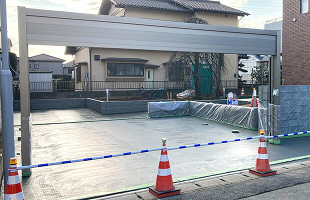 ガレージ工事イメージ